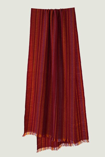 Handwoven Cashmere Stripes Scarf | Kashmir Loom