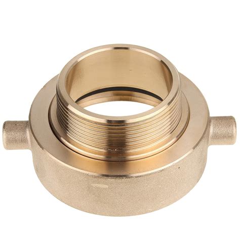 LTWFITTING Brass Fire Hydrant Adapter 2-1/2-Inch NH/NST Female x 2-Inch ...