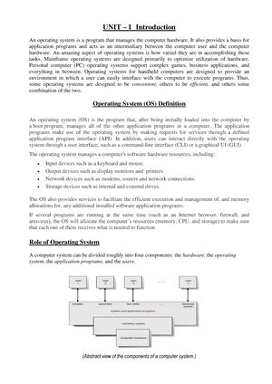 Process Coordination - Unit III – Process Coordination Synchronization ...