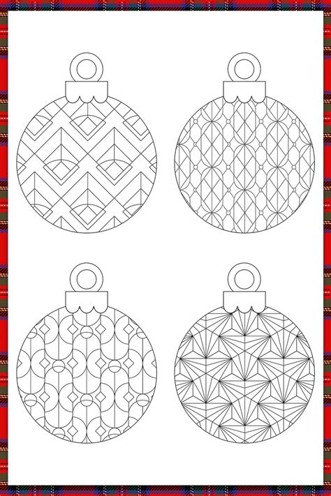 Printable Christmas Ornament Templates Unique Free Printable Christmas