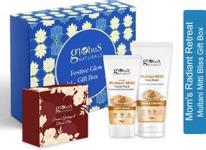 Globus Naturals Mom's Radiant Retreat Multani Mitti Bliss Gift Box ...
