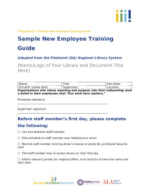 Image result for New Job Training Guide