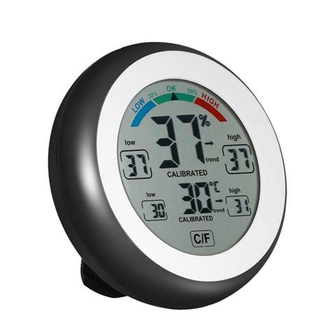 REES52 Digital Temperature Hygrometer, 2-in-1 Thermometer Humidity ...