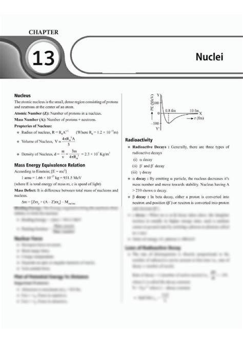 Image result for Nuclei Class 12 Physics Notes