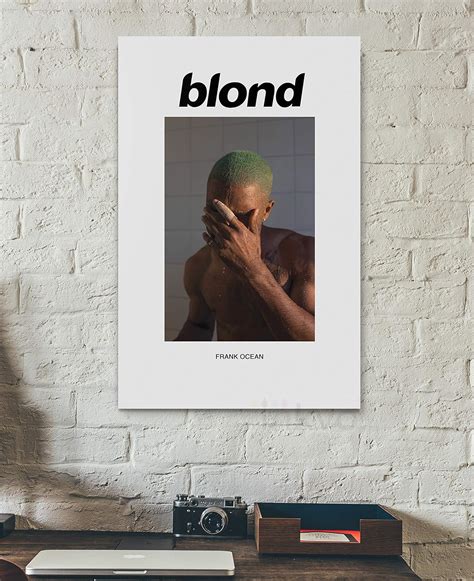 Frank Ocean Poster Blond, Album Cover Music Poster sold by Clownfish ...