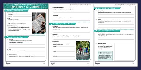 Interview Worksheet for Creative Writing 的图像结果