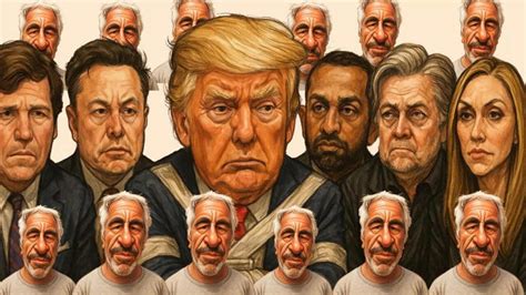 Trump, Epstein and a Doodle: The birthday letter that set off a ...