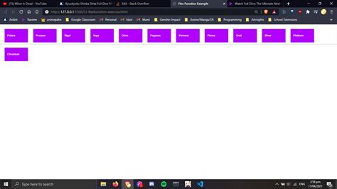 How to Make Boxes in One Line Using HTML 的图像结果