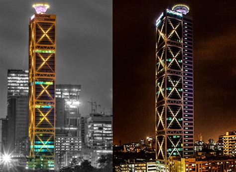 Lighting design for The Sunshine Tower by Design Matrix - India's ...
