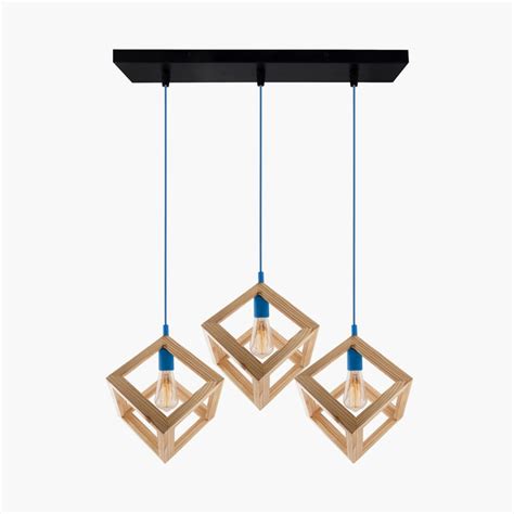 Buy HOMESAKE Wooden Cluster Ceiling Lamp from Homesake at just INR 5198.0