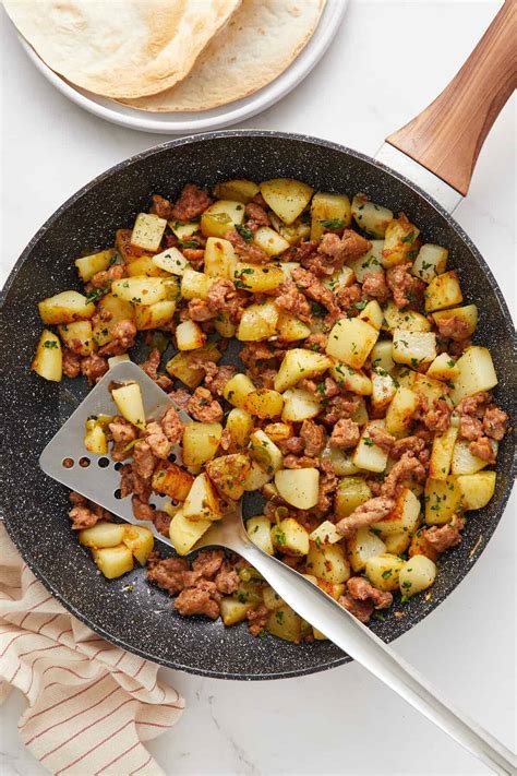 Papas Con Chorizo - Food Faith Fitness