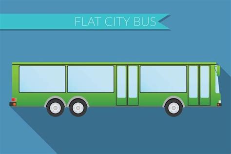 Image result for Bus Vector Art Side View