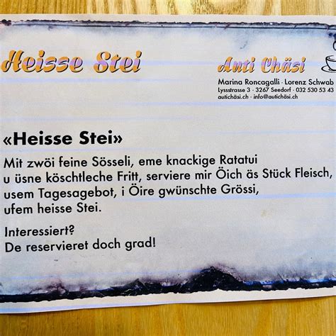 AUTI CHÄSI, Seedorf - Restaurant Reviews, Phone Number & Photos ...