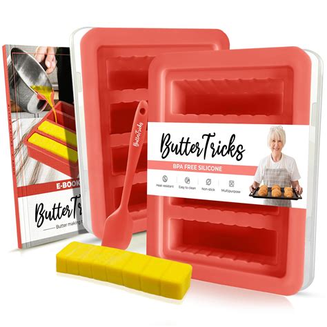 Amazon.com: Ultimate DIY Butter Making Kit - Silicone Butter Molds with ...