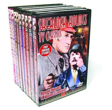 Sherlock Holmes - Volumes 1-9 (9-DVD): Amazon.in: Howard Marion ...