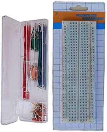 REES52 SOLDERLESS EXPERIMENT PLUG-IN BREADBOARD KIT WITH PRE-FORMED ...