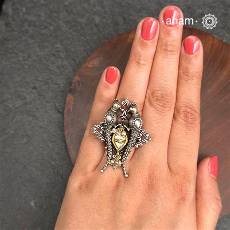 Noori – aham jewellery | handcrafted silver jewellery