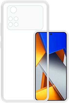 VIDO Transparent Back Case Cover for Poco M4 Pro 4G (Soft & Flexible ...
