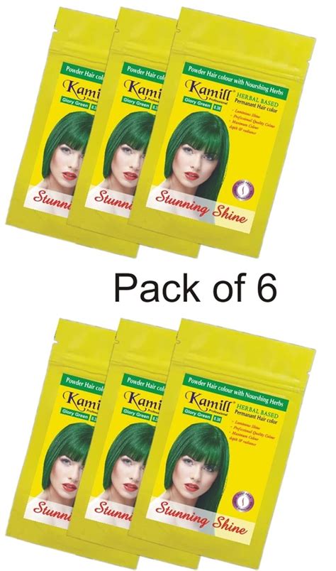 Kamill Professional Keratin Color Herbal Based Permanent Powder Hair ...