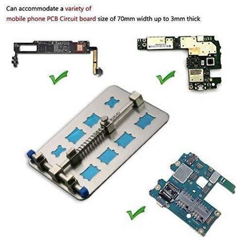 wroughton PCB Holder Work Fixed Clamp PCB Board SMD Rework Mother Board ...