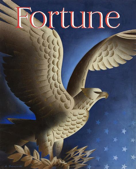 Antonio Petruccelli - American Eagle Fortune Magazine Cover Illustration ( alternate ) For Sale ...