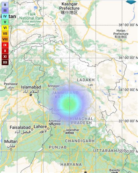 Depth of the earthquake was recorded at 10 km - IBTimes India