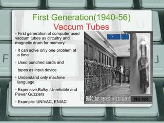 First Gen of Computer 的图像结果