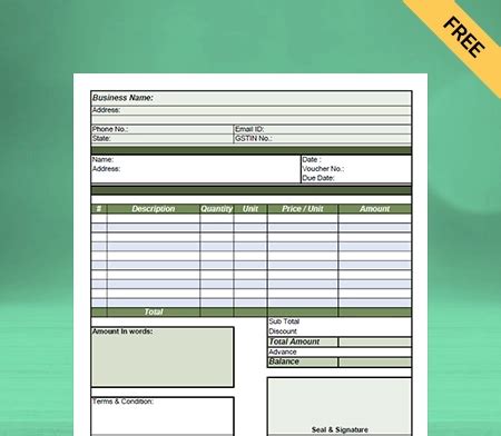 Image result for Voucher Example