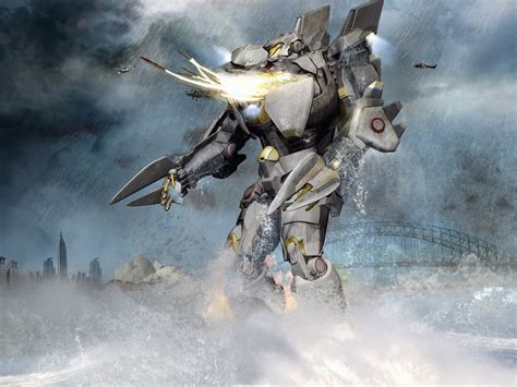 Modeling and Texturing: Striker Eureka from Pacific Rim