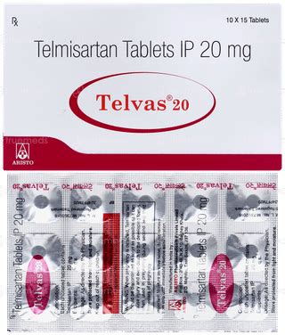 Telvas 20 Tablet – High Blood Pressure Control