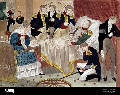 Napoleon bonaparte death hi-res stock photography and images - Alamy