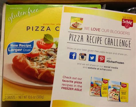 The Gluten & Dairy-Free Review Blog: Schar Pizza Crust Challenge