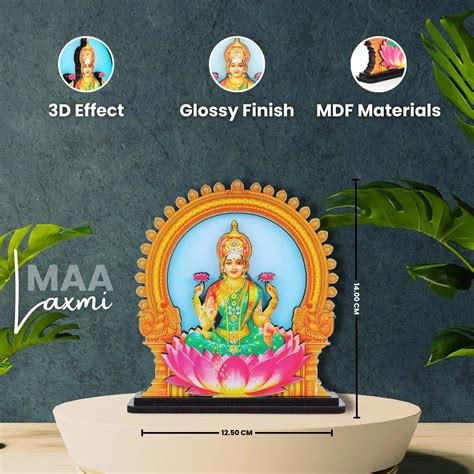 Divine Cultural Wooden 3D Statue Perfect for Pooja Room Home Decore ...