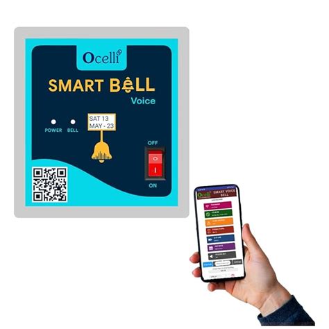 OCELLI School Bell Timer Smart Automatic Voice Announcement System - 6 ...