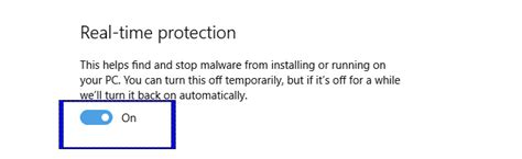 Real-Time Protection Off Windows 10 的图像结果