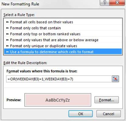 Image result for Weekend Formula Excel