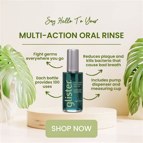 Glister Multi-action Oral Rinse Reduces Plaque and Kills - Etsy | Oral ...