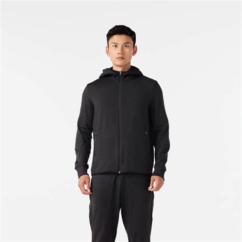 Men Warm Running Jacket Run 100 –Breathable, 2 Zip Pockets - Black