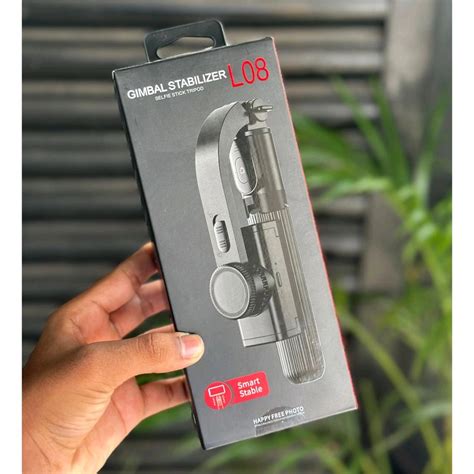 Q08 3-in-1 Gimbal Stabilizer with Selfie Stick & Tripod | Smart Anti ...