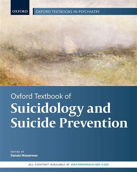 Amazon.com: Oxford Textbook of Suicidology and Suicide Prevention ...