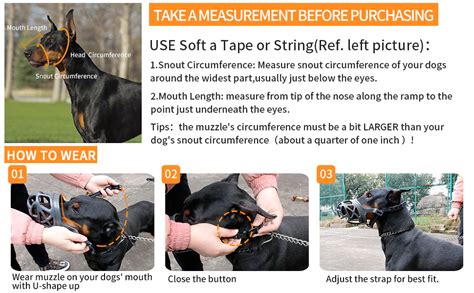 Woofy Pet Muzzle/Mouth Cover for Anti Biting Dog - Adjustable Pet ...