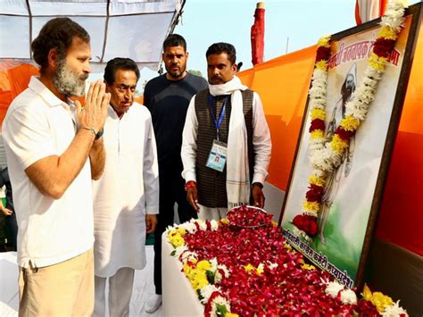 MP: Rahul Gandhi pays tribute to freedom fighter Tantia Bheel on his ...