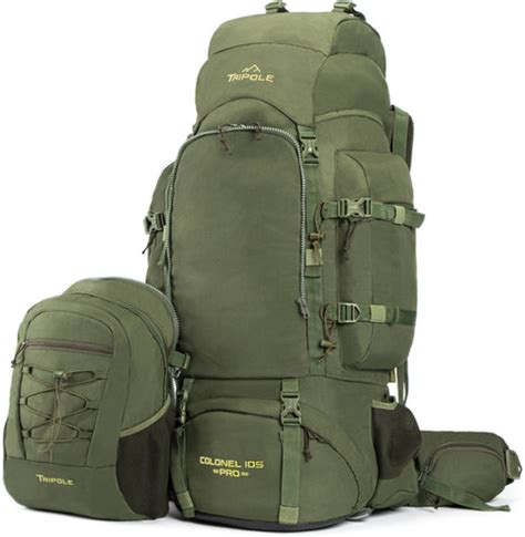 Tripole Colonel Pro Metal Frame | Front Opening | Detachable | Rain ...