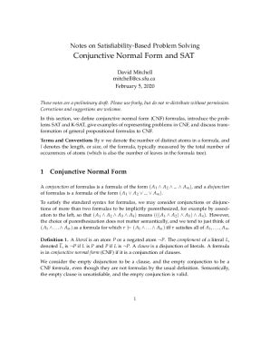 Image result for Conjunctive Normal Form