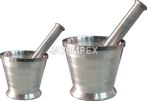 Aluminium Mortar Pestle Supplier,Aluminium Pestle Exporter,Trader,India
