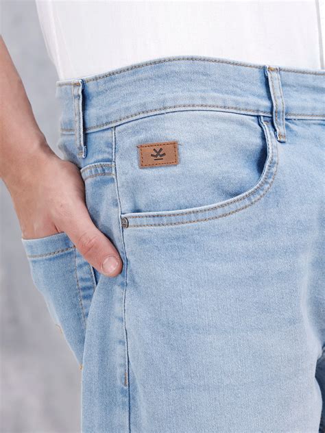 Men's Casual Anti Fit Jeans | Blue – Wrogn
