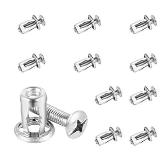 10-Piece Aluminium Hollow Door Anchor Set - For 0-5mm Doors, Extra ...