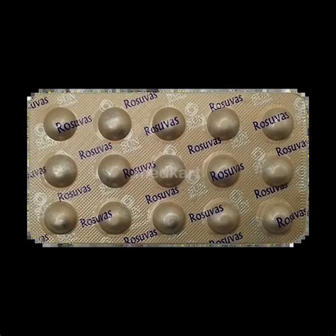 ROSUVAS 5MG TABLET 15'S Price, Uses, Side Effects & Substitutes | Medkart