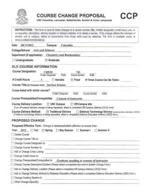 Fillable Online gradschool sc CHEM 742 - Surface Science - The Graduate ...