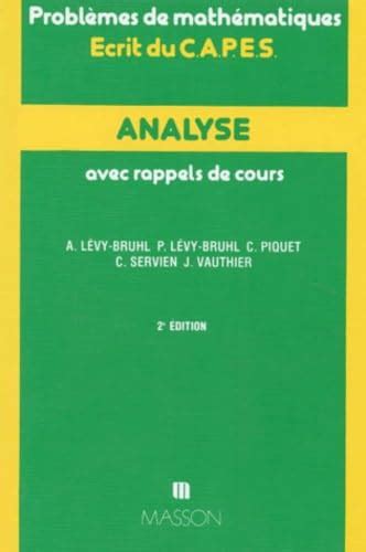 Amazon.in: Buy ANALYSE. Avec rappels de cours, Problèmes de ...